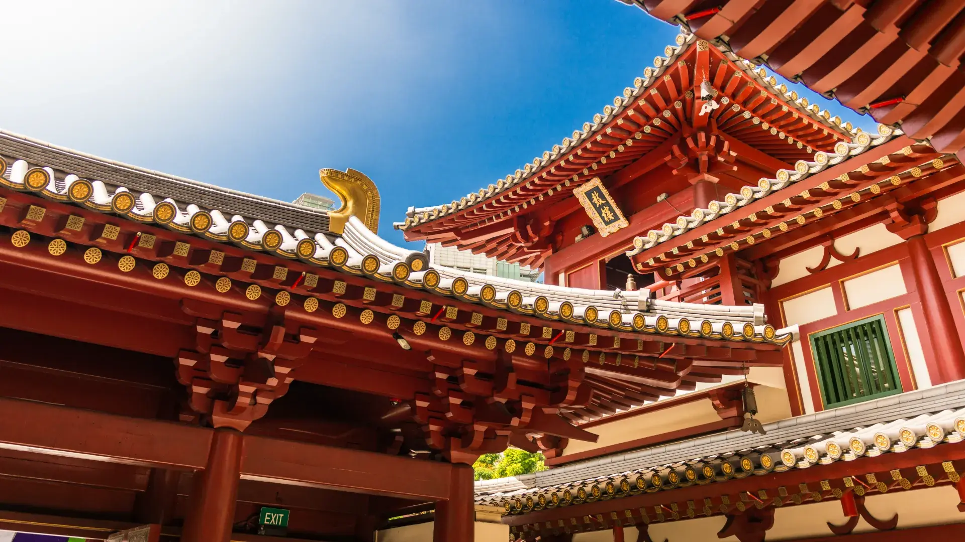 Sbuddha S Relic Tooth Temple Singapore Chinatown Cropped