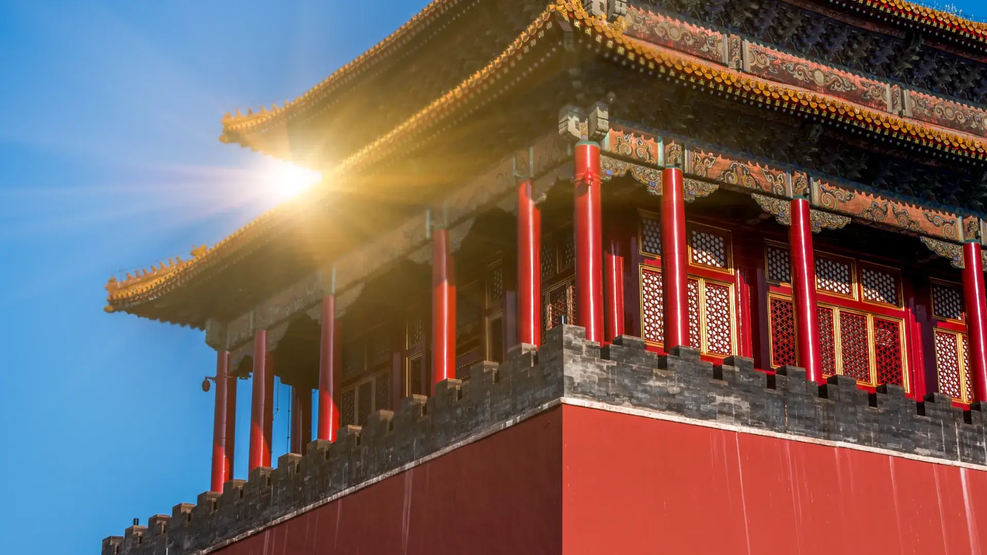 Roof Decoration Forbidden City Cropped