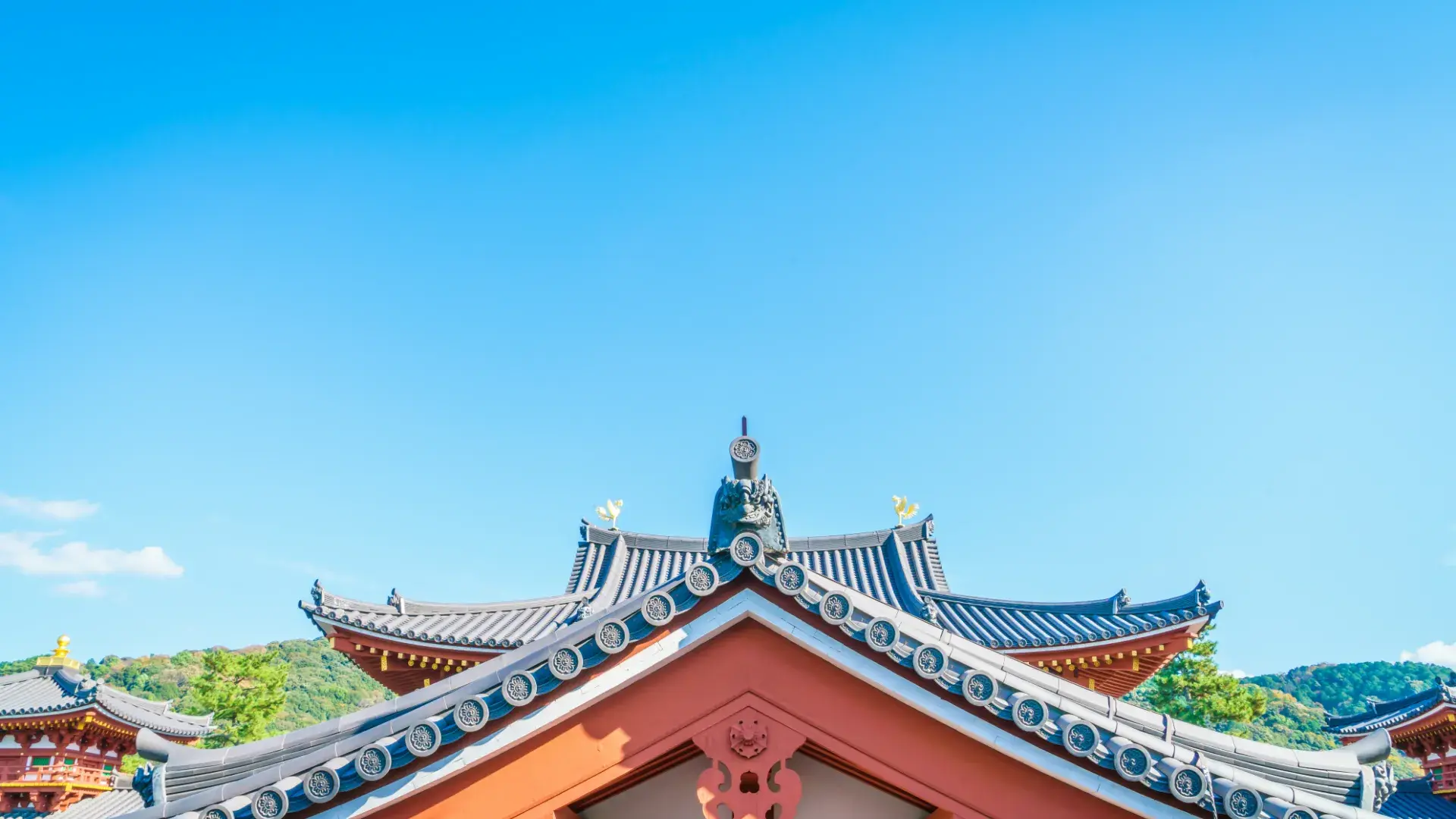 Byodo Temple Kyoto Japan Cropped